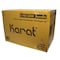 Karat Food Bucket with Lid, 130 oz, 8.46in. Dia x 6.6in.h, White, Paper, 150PK C-FB130W_BUNDLE - alternate 3